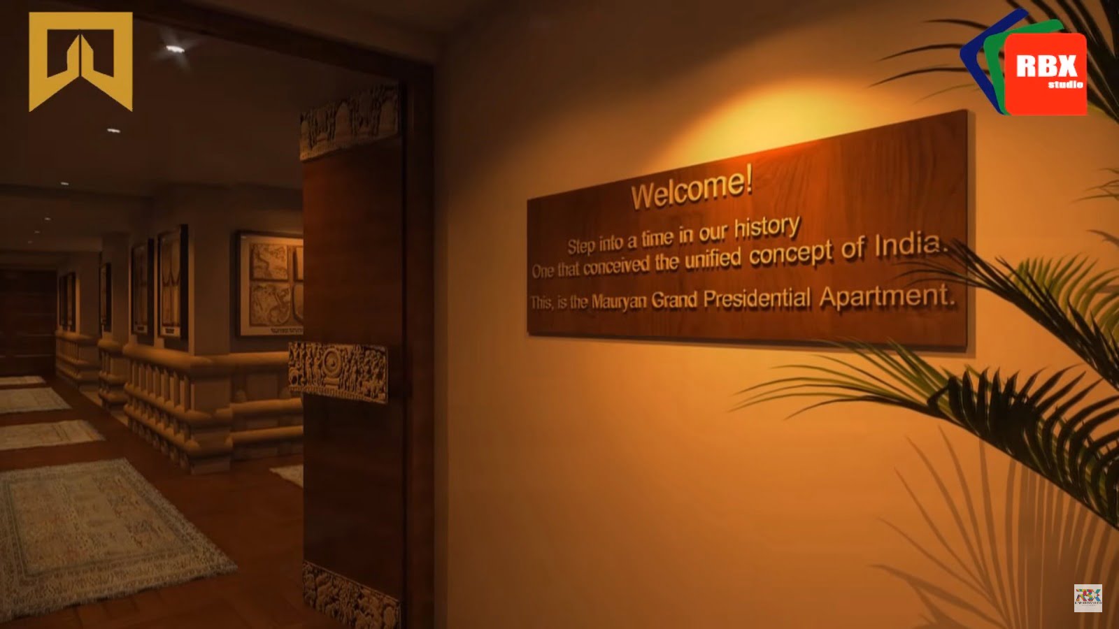 ITC Maurya- Grand Presidential Suite 3d reder by rbxstudio