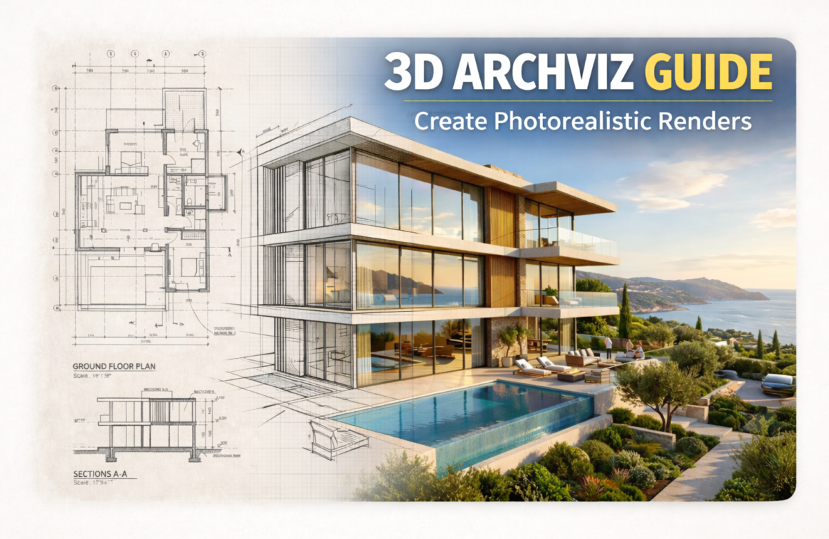 Mastering 3D Architectural Visualization: Complete Guide to Photorealistic Rendering | Renderboxx Studio